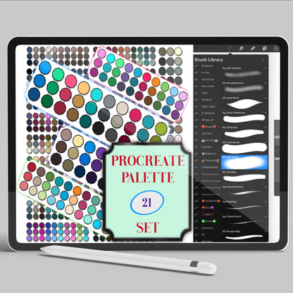 Color Palette Bundle | Procreate Color Palette | Color Wheel | Digital Painting | Procreate Swatches | Procreate Tool | Ipad Illustration